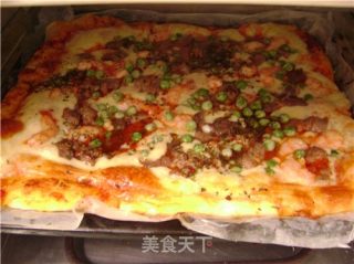 超级受欢迎的美味pizza的做法步骤：4