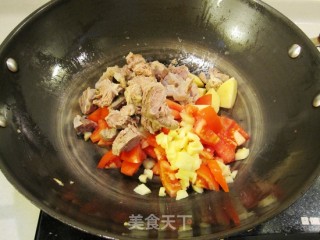 咖喱牛肉—牛肉两吃之一的做法步骤：12
