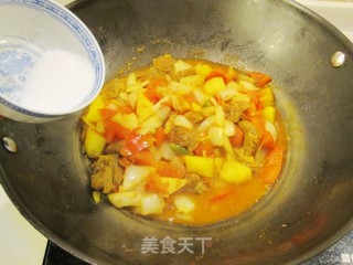 咖喱牛肉—牛肉两吃之一的做法步骤：15