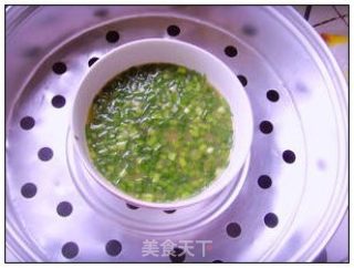 韭菜木耳蒸蛋的做法步骤：7