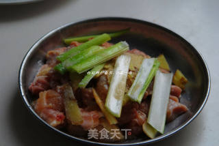 碧绿雪绒鸡的做法步骤：2