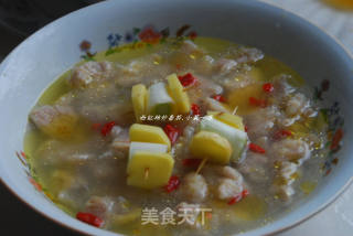 碧绿雪绒鸡的做法步骤：6
