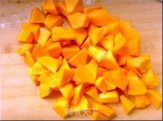 南瓜疙瘩粥的做法步骤：2