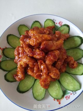 糖醋鸡肉的做法