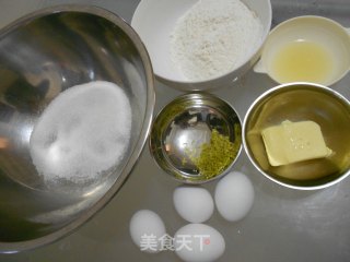 柠檬蒸糕的做法步骤：1