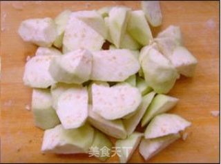 蒜香茄子的做法步骤：1
