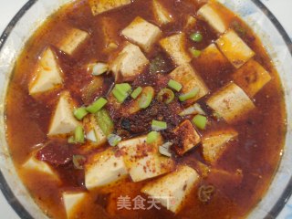 水煮豆腐的做法步骤：6