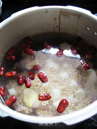 药疗不如食疗，喝出健康脾胃----燕麦红枣山药汤的做法步骤：9