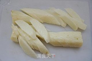培根烧山药的做法步骤：3