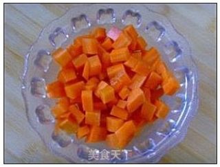 炒三丁的做法步骤：2