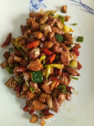 炒肉丁的做法