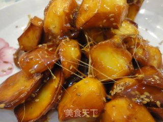 拔丝红薯的做法步骤：4