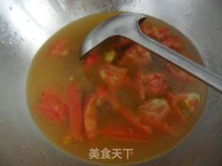 西红柿鸡蛋手擀面的做法步骤：7