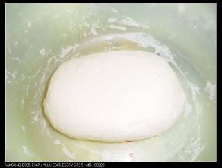 豆角肉馅发面饼的做法步骤：1