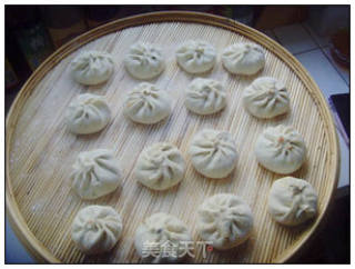 素馅包子的做法步骤：9