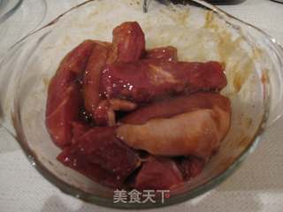 蜜汁烤叉烧的做法步骤：6