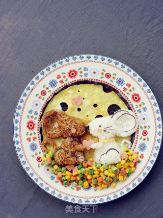 “属”于你——卡通儿童餐