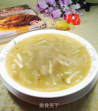 榨菜丝肉丝蒲瓜汤的做法