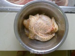 照烧鸡腿饭的做法步骤：2
