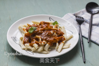 肉酱空心面的做法