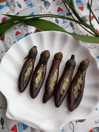蒜茄子的做法