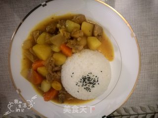 咖喱鸡肉饭的做法