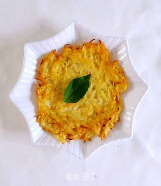 香脆土豆丝饼的做法
