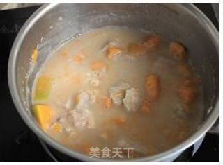 【奶香芡实香芋羹】 记忆里最美味的甜品原来是养生圣品的做法步骤：7