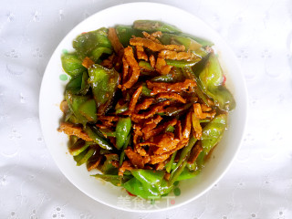 青椒肉丝的做法