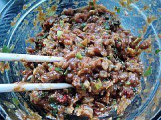 韩式辣白菜锅贴的做法步骤：7