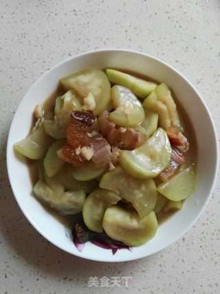 腊肉炒瓠子的做法