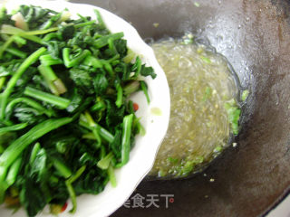 家常菜----菠菜炒粉条的做法步骤：6