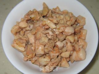 蘑菇鸡肉披萨的做法步骤：7