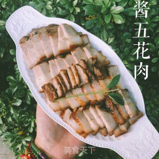 好吃不腻无油酱五花肉的做法