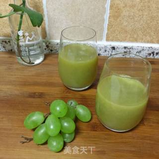 鲜榨蜂蜜葡萄汁的做法