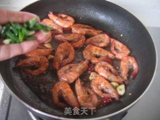 头抽煎大虾的做法步骤：7