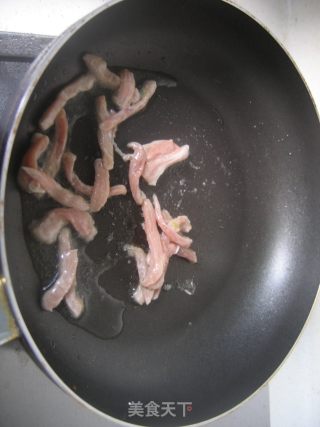 四季豆炒肉丝的做法步骤：4