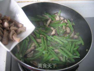 四季豆炒肉丝的做法步骤：9