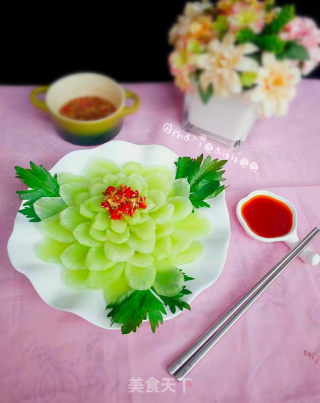 白灼莴笋的做法