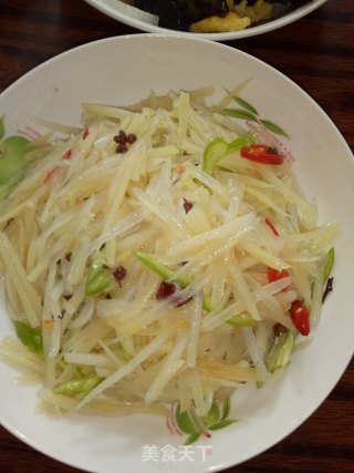 凉拌土豆丝的做法