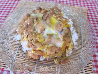 日式盖饭【亲子丼】的做法步骤：7