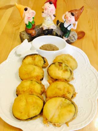 炸茄盒的做法