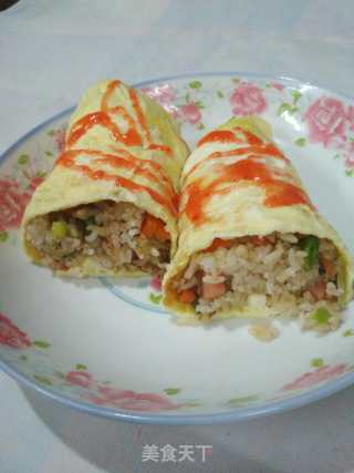 蛋包饭的做法