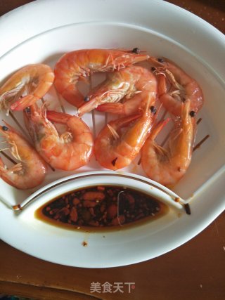 家常白灼虾的做法