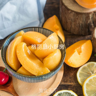 满满金黄的黄桃罐头的做法