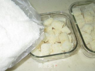 椰蓉吐司布丁的做法步骤：4