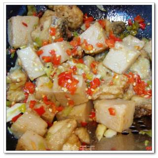 美味下饭饭的开胃菜菜-------------剁椒凉粉鱼的做法步骤：11