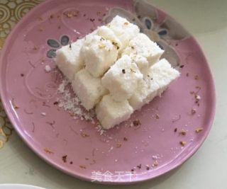 牛奶椰丝小方的做法
