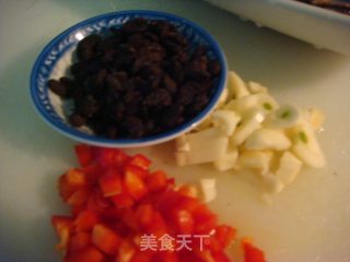 豉椒青口的做法步骤：2