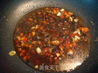 豉椒青口的做法步骤：6